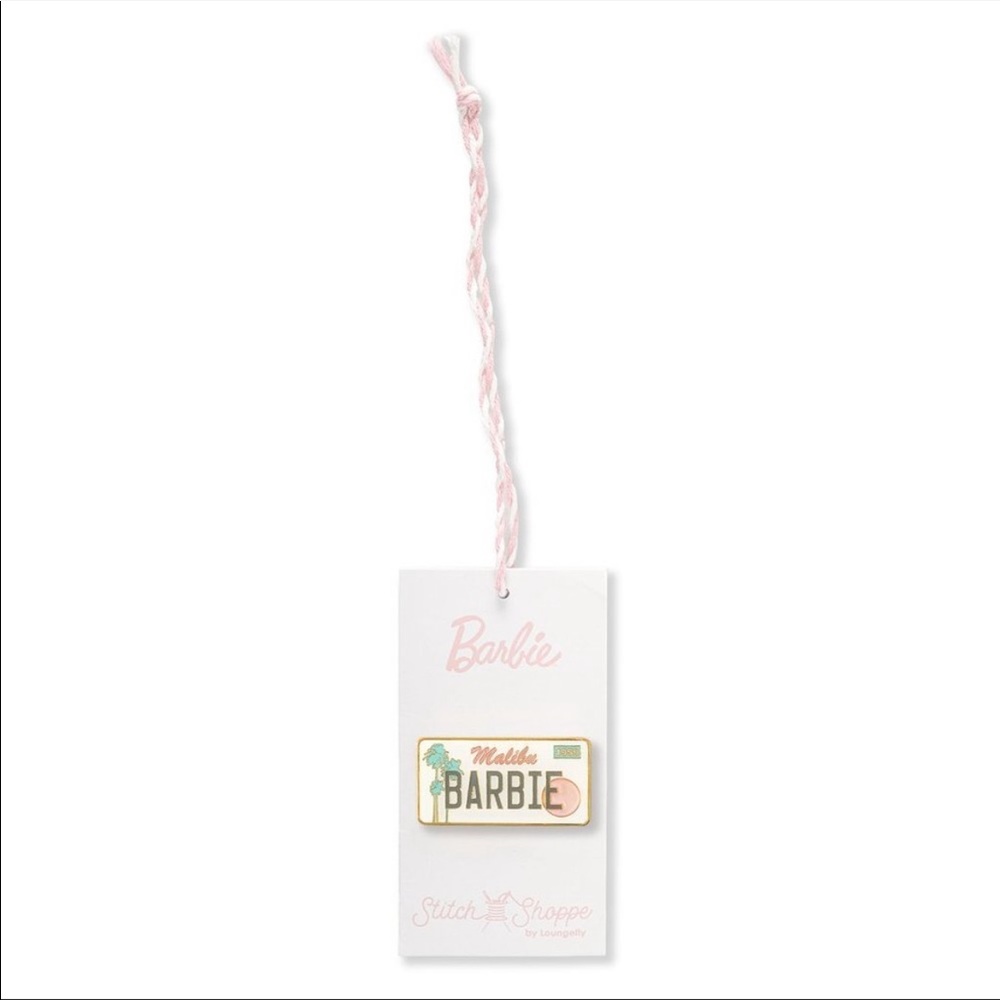 NIB Stitch Shoppe X Barbie™ Palm Tree Logo "Lizzy" Date Night Dress Size 1X - Picture 7 of 8